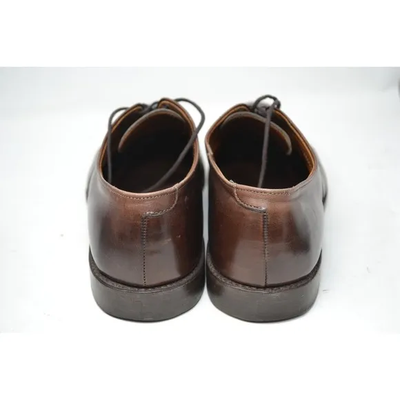 Allen Edmonds &quot;Fifth Avenue&quot; Dress Shoes Brown Leather Mens 12 B 97194 Luxury