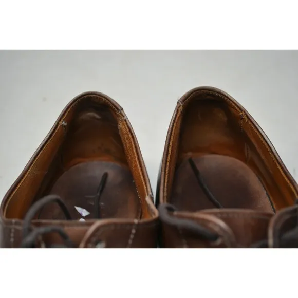 Allen Edmonds &quot;Fifth Avenue&quot; Dress Shoes Brown Leather Mens 12 B 97194 Luxury