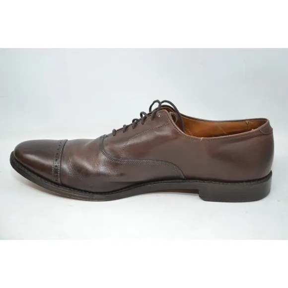 Allen Edmonds &quot;Fifth Avenue&quot; Dress Shoes Brown Leather Mens 12 B 97194 Luxury