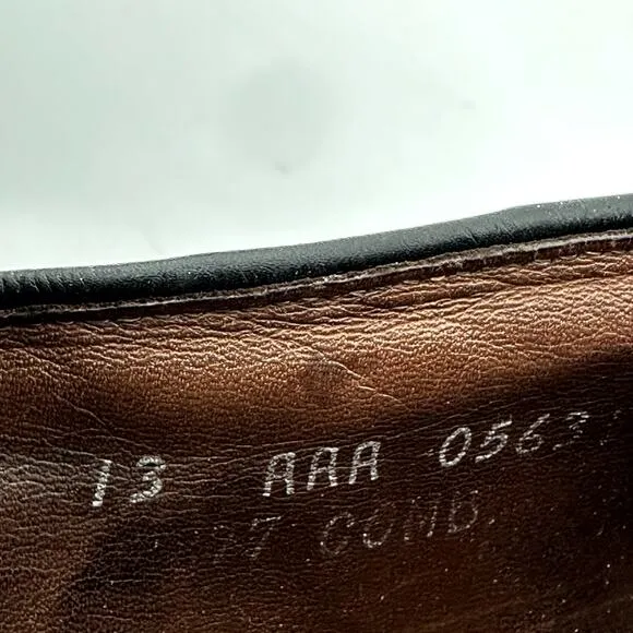 Allen Edmonds Berwick Wingtip Tassel Loafer Shoes Slip On Leather Brown 13AAA