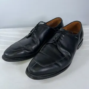 Allen Edmonds Delray Men's 11.5 3E Black Leather Split Toe Derby Dress Shoes