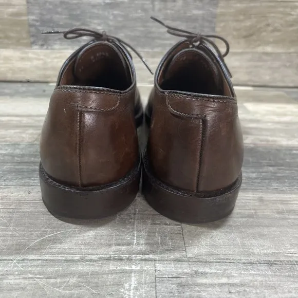 Allen Edmonds FIFTH AVENUE Cap-Toe Oxford Brown Leather Mens Shoes Size 11B 5745