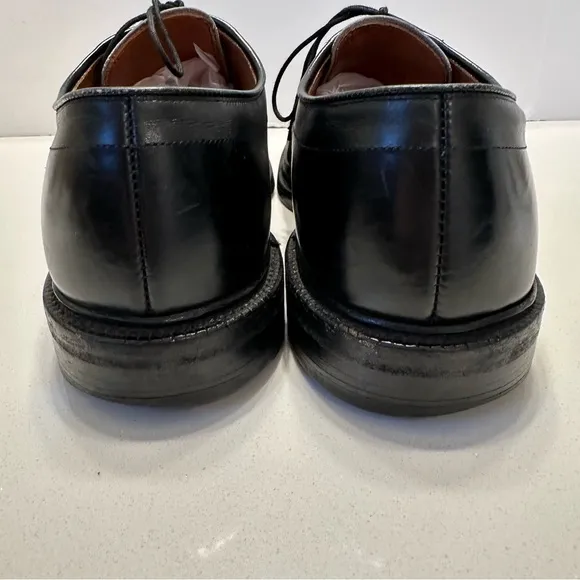 Allen Edmonds Hillcrest Mens Dress Shoes 10.5 D Black Leather Bicycle Toe Career