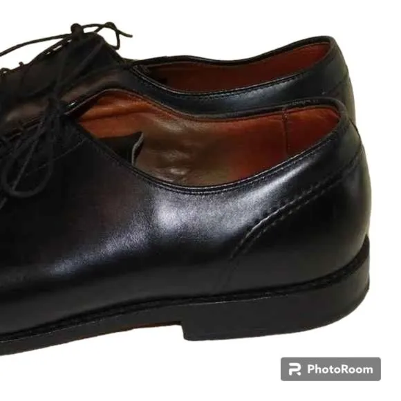 Allen Edmonds LaSalle Black Leather Split Toe Oxfords Shoes 4308 Men's Size 13D