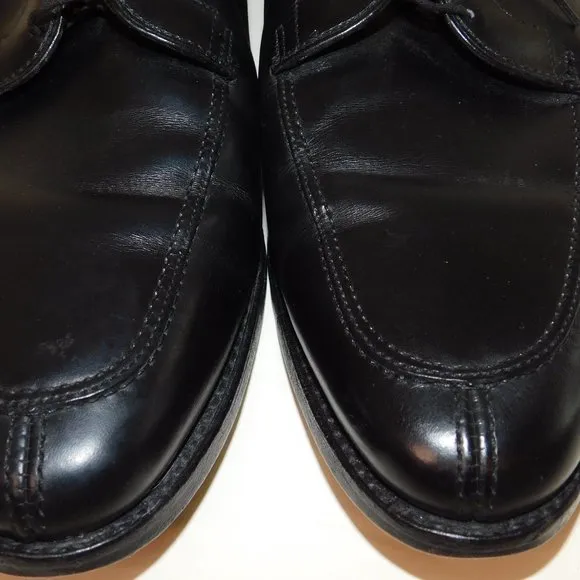 Allen Edmonds LaSalle Black Leather Split Toe Oxfords Shoes 4308 Men's Size 13D