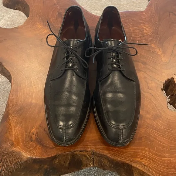 ALLEN EDMONDS LaSalle Men's 9D Black Calf Split Toe Oxford Dress Shoes 4308