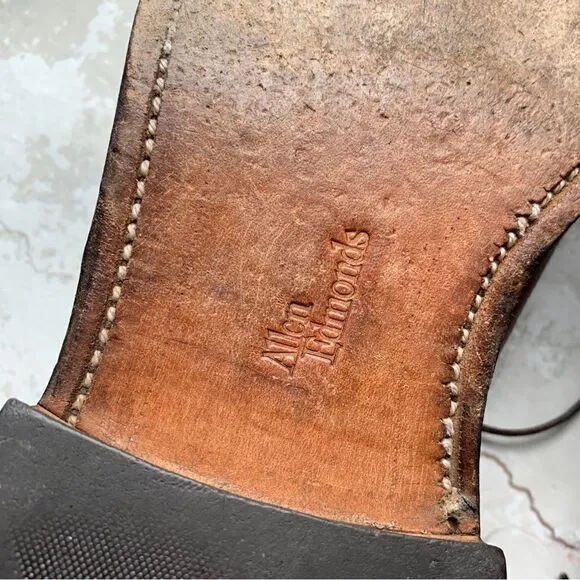 Allen Edmonds Hillcrest Dress Shoes in Cognac Leather