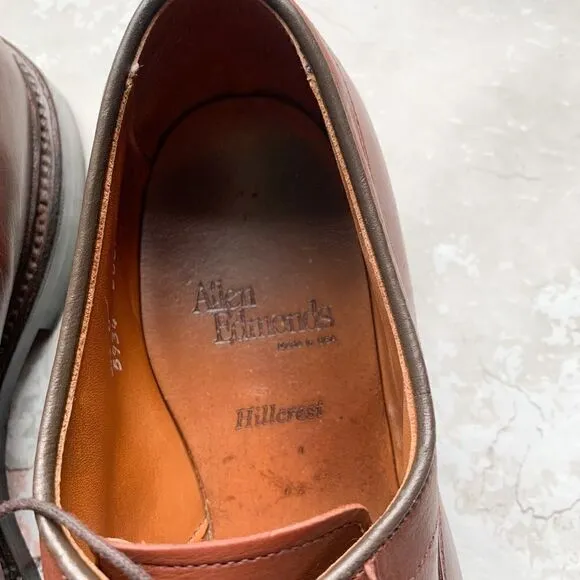 Allen Edmonds Hillcrest Dress Shoes in Cognac Leather
