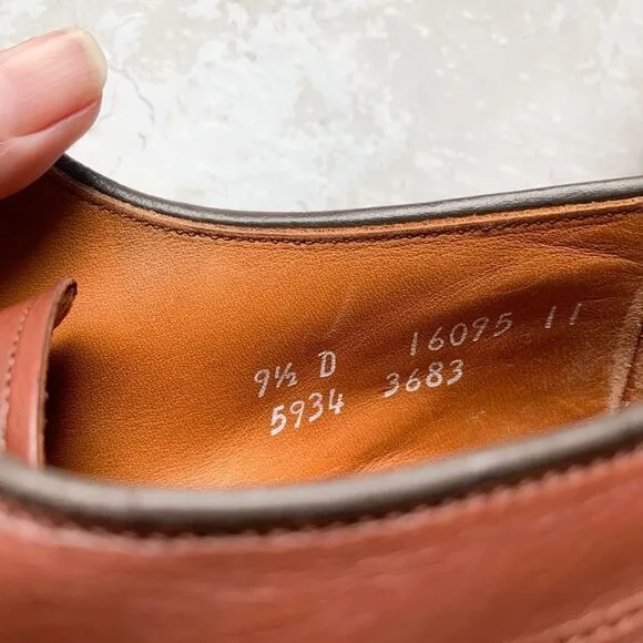 Allen Edmonds Hillcrest Dress Shoes in Cognac Leather