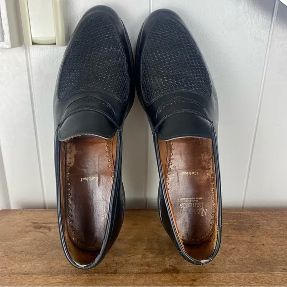 ALLEN EDMUNDS Men’s Carlsbad Black Leather Dress Shoes size 13B