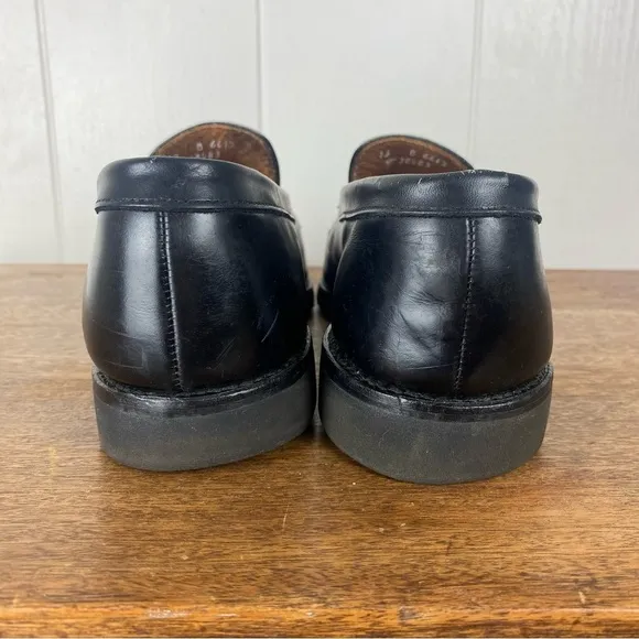ALLEN EDMUNDS Men’s Carlsbad Black Leather Dress Shoes size 13B
