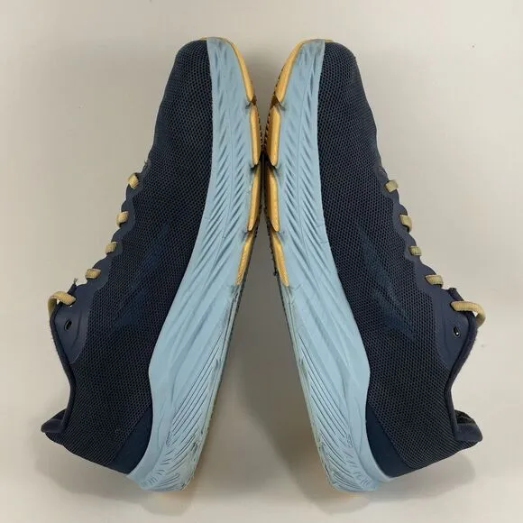 Altra Rivera 3 Running Shoes Women Size 8.5 Navy Blue Mesh Athletic Sneakers