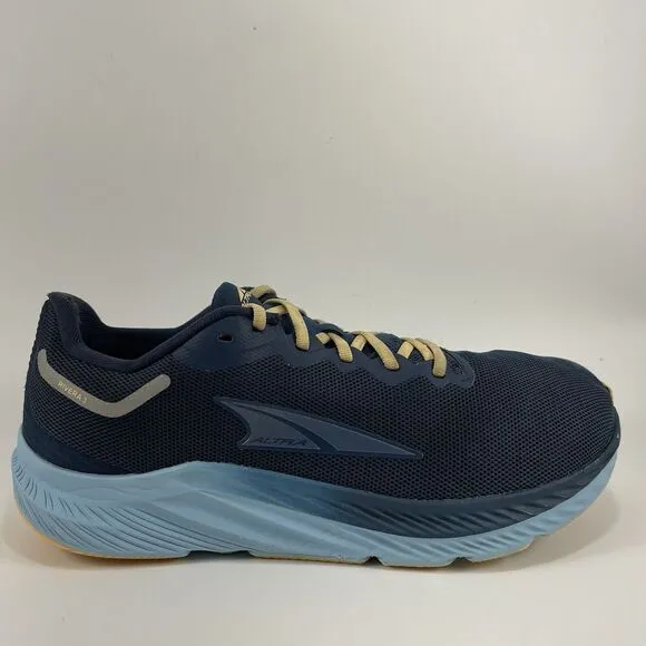 Altra Rivera 3 Running Shoes Women Size 8.5 Navy Blue Mesh Athletic Sneakers
