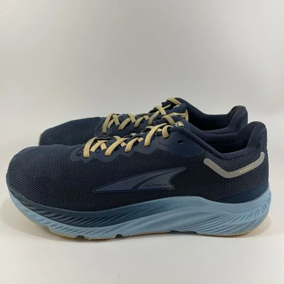 Altra Rivera 3 Running Shoes Women Size 8.5 Navy Blue Mesh Athletic Sneakers