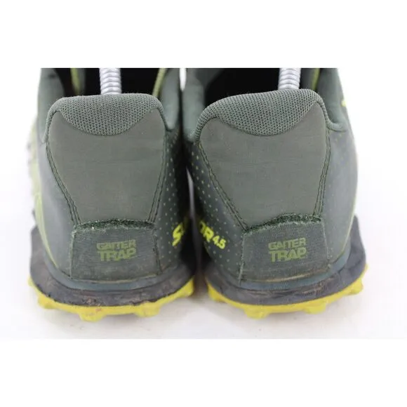 Altra Shoes Superior 4.5 Trail Runners Men's Size 11 Green/Lime Gaiter Trap
