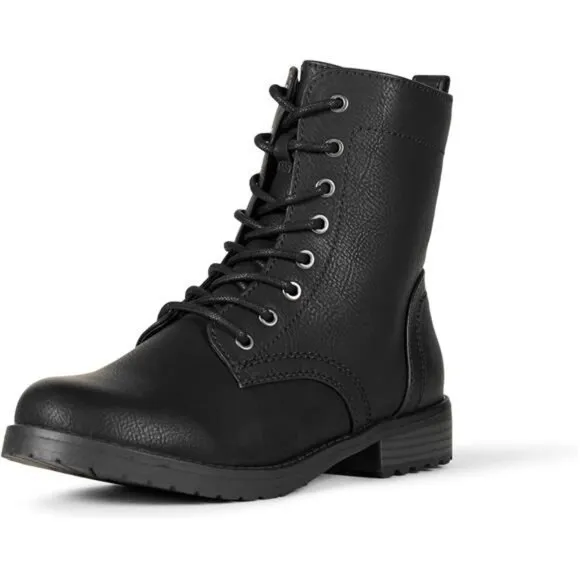 Amazon Essentials Women's Lace-Up Combat Boot