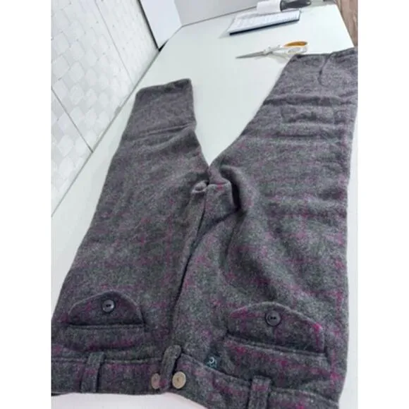 &quot;Codet&quot; Vintage Pure Virgin Wool Pants Mens Length 29&quot; Size 36-210C 26&quot; Inseam