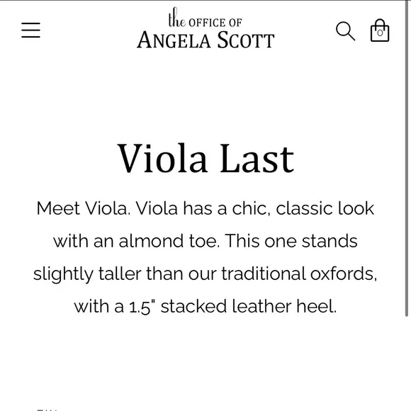 Angela Scott Ms neale cap toe derby in navy   silver