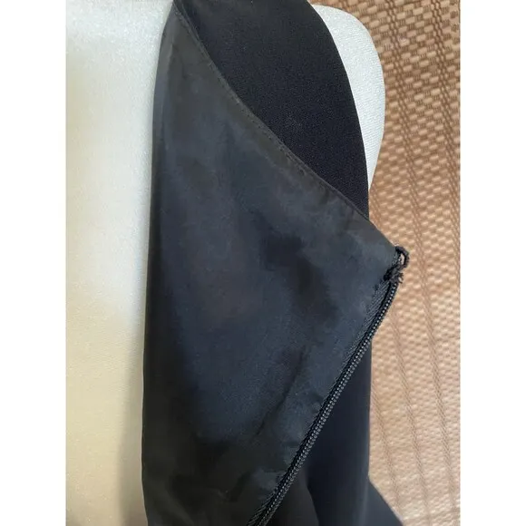 Ann Taylor Dress Women Size 2 Black Classic Dress