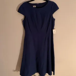 Anne Klein Classic Navy Blue Dress NWT