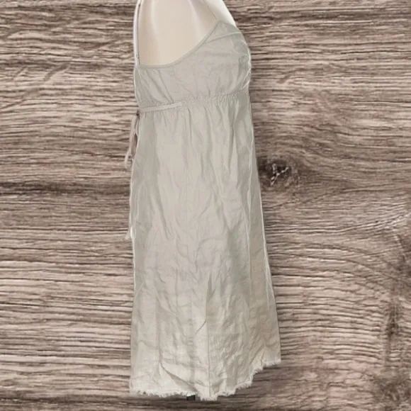 Anthropologie Babakul Sand/Sable Linen Dress Size XS