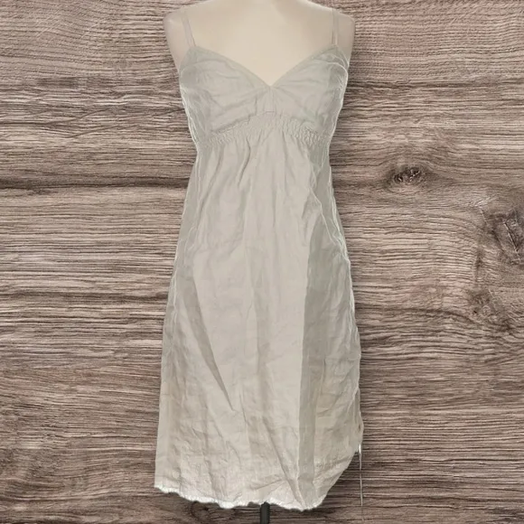Anthropologie Babakul Sand/Sable Linen Dress Size XS