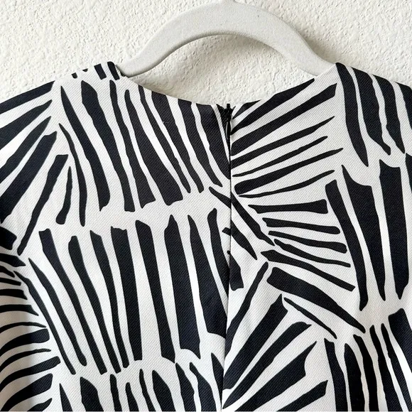 Anthropologie Ghospell Lock and Key Maxi Dress in Black White Size XS