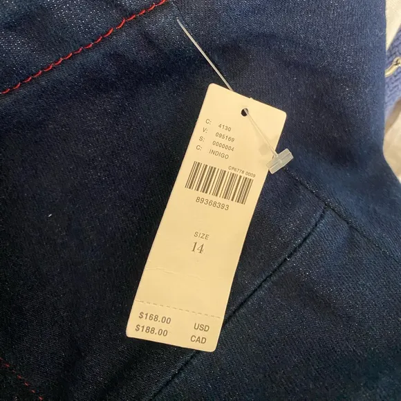 Anthropologie Maeve-Rosette Strapless Fit &amp; Flare Denim Mini Dress,Blue, Size 14