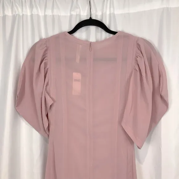 Anthropologie Modern Sheer Midi Dress NWT