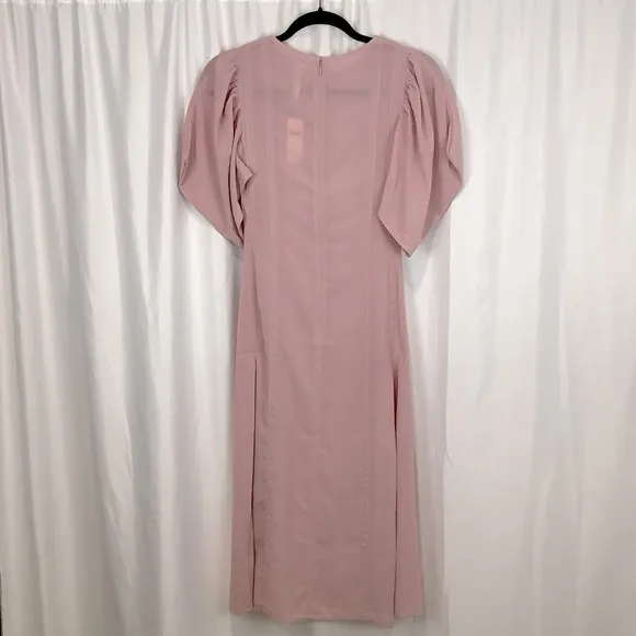 Anthropologie Modern Sheer Midi Dress NWT