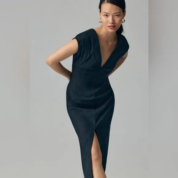 Anthropologie Modern Slim Midi Dress