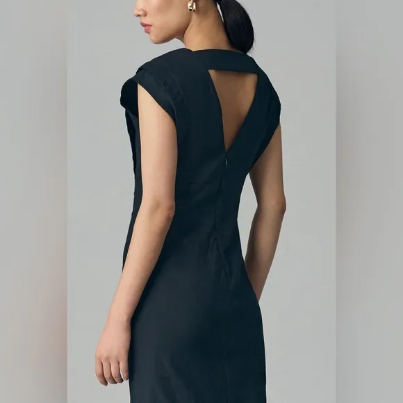 Anthropologie Modern Slim Midi Dress