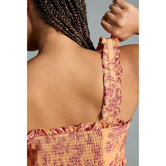 Anthropologie Women Dress 3X Linden Slim Square Neck Classic Modern Stretch NWT