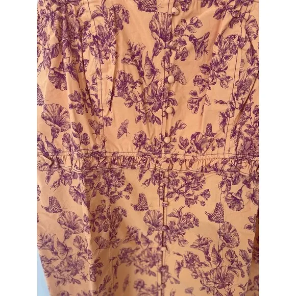 Anthropologie Women Dress 3X Linden Slim Square Neck Classic Modern Stretch NWT