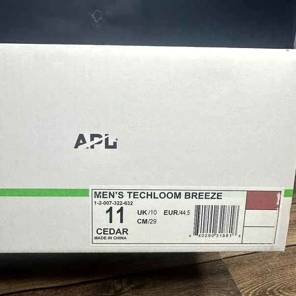APL Men's Techloom Breeze Shoes NWT *IN BOX* Size 11 (Cedar)