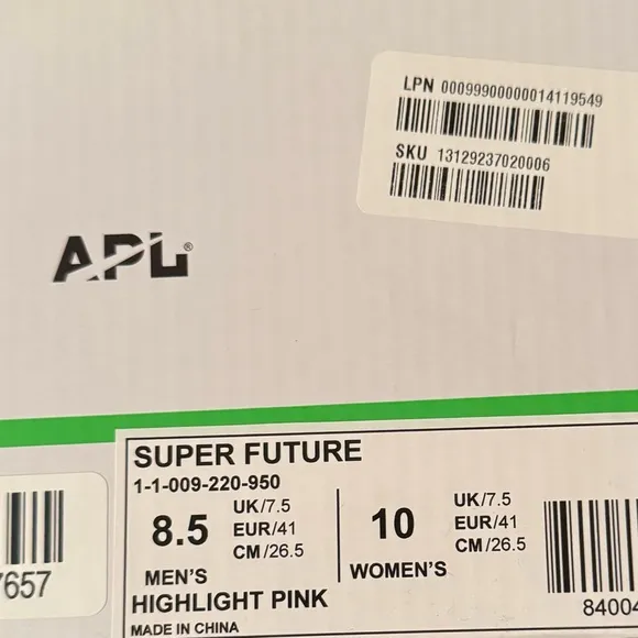 APL Super Future Men's Shoes - Highlight Pink