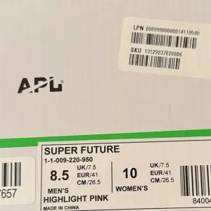 APL Super Future Men's Shoes - Highlight Pink