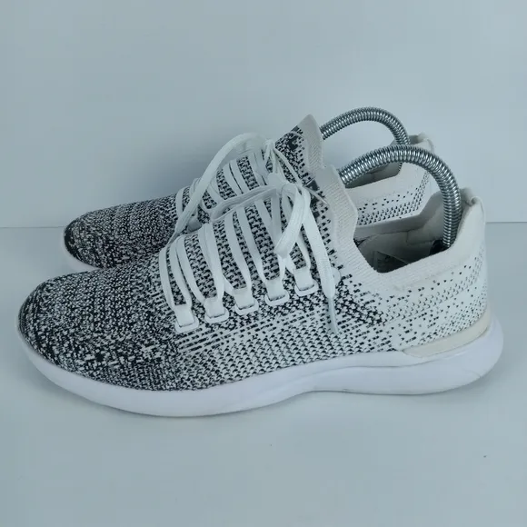 APL TechLoom Breeze Sneakers Womens 9 White Fatigue Ombre Running Gym Trainer