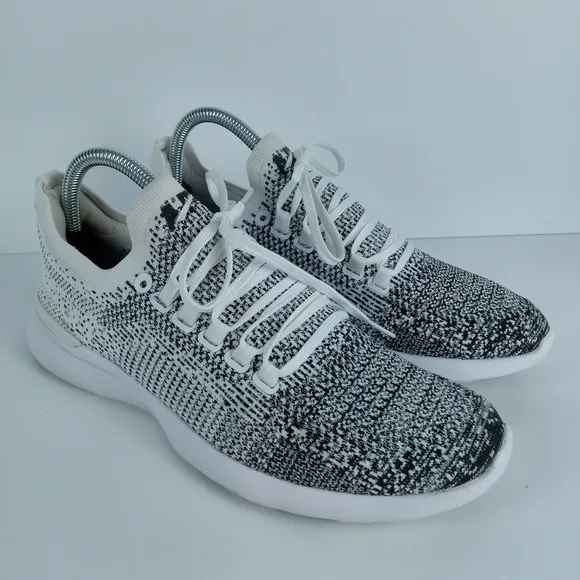 APL TechLoom Breeze Sneakers Womens 9 White Fatigue Ombre Running Gym Trainer