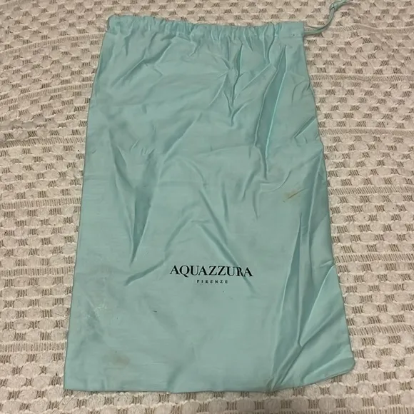 Aquazzura Sexy Thing Wrapped Tan Heels   Dustbag