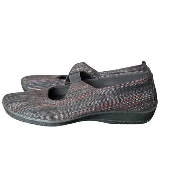 Arcopedico Leona Black Slip On Mary Jane Comfort Shoes Size 41 US 9.5 - 10