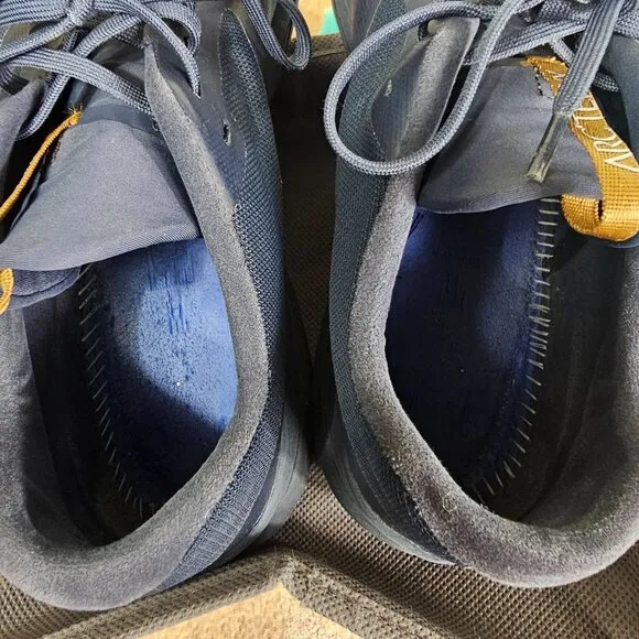 ArcTeryx Norvan LD 2 Mens Running Shoes 9 D Navy/Brown Vibram Sole Lightweight