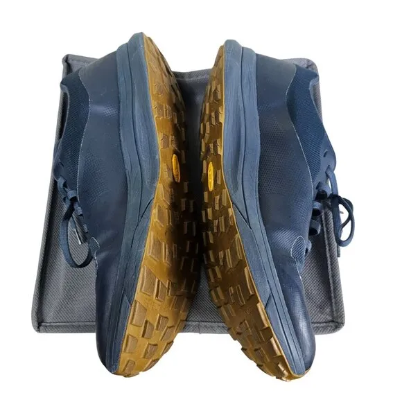 ArcTeryx Norvan LD 2 Mens Running Shoes 9 D Navy/Brown Vibram Sole Lightweight