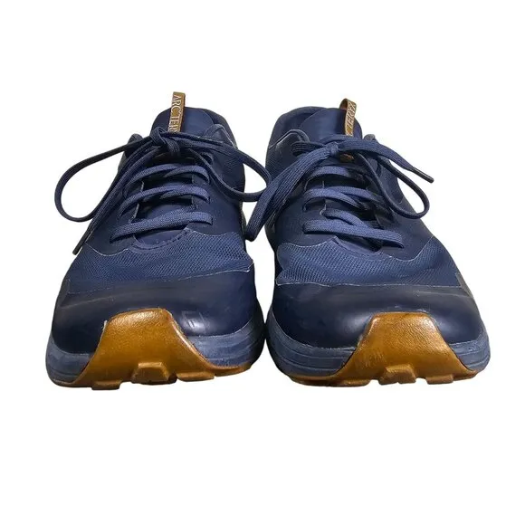ArcTeryx Norvan LD 2 Mens Running Shoes 9 D Navy/Brown Vibram Sole Lightweight