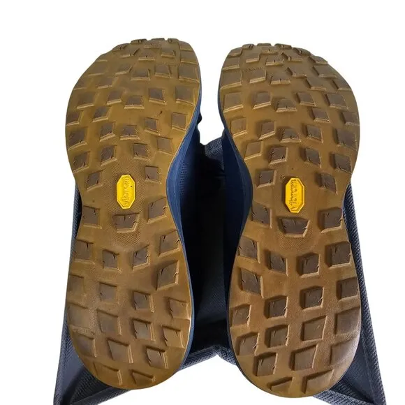 ArcTeryx Norvan LD 2 Mens Running Shoes 9 D Navy/Brown Vibram Sole Lightweight