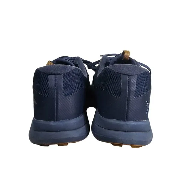 ArcTeryx Norvan LD 2 Mens Running Shoes 9 D Navy/Brown Vibram Sole Lightweight