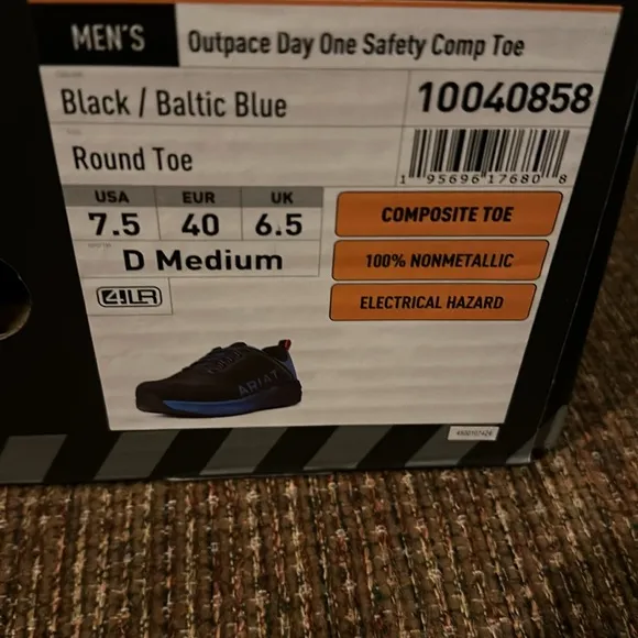 ARIAT men’s Outpace Day One Safety Composite Toe