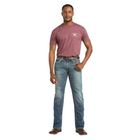 Ariat Mens M5 Slim Gambler Ridgeline Stackable Straight Fit Jeans Size 36/32 NWT