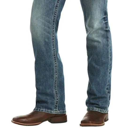 Ariat Mens M5 Slim Gambler Ridgeline Stackable Straight Fit Jeans Size 36/32 NWT