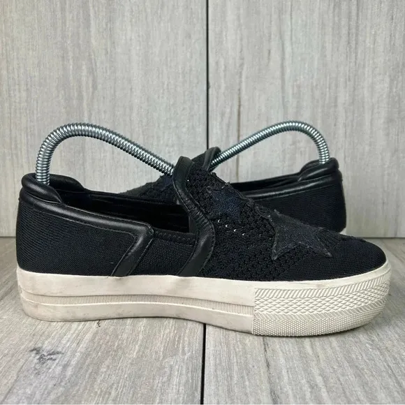 Ash Jeday Star Patchwork Platform SneakerSlip On Shoes Women’s Size 7 EUR 38